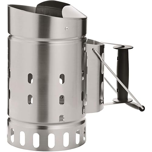 Rösle Stainless Steel Charcoal Starter Chimney, Silver, (25039)