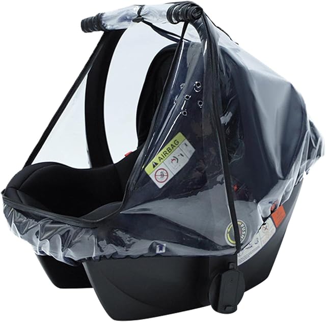 Moslate Stroller Cover - Universal Baby Car Seat Rain Cover | Waterproof Windproof, Easy Installation Protect from Snow Dust