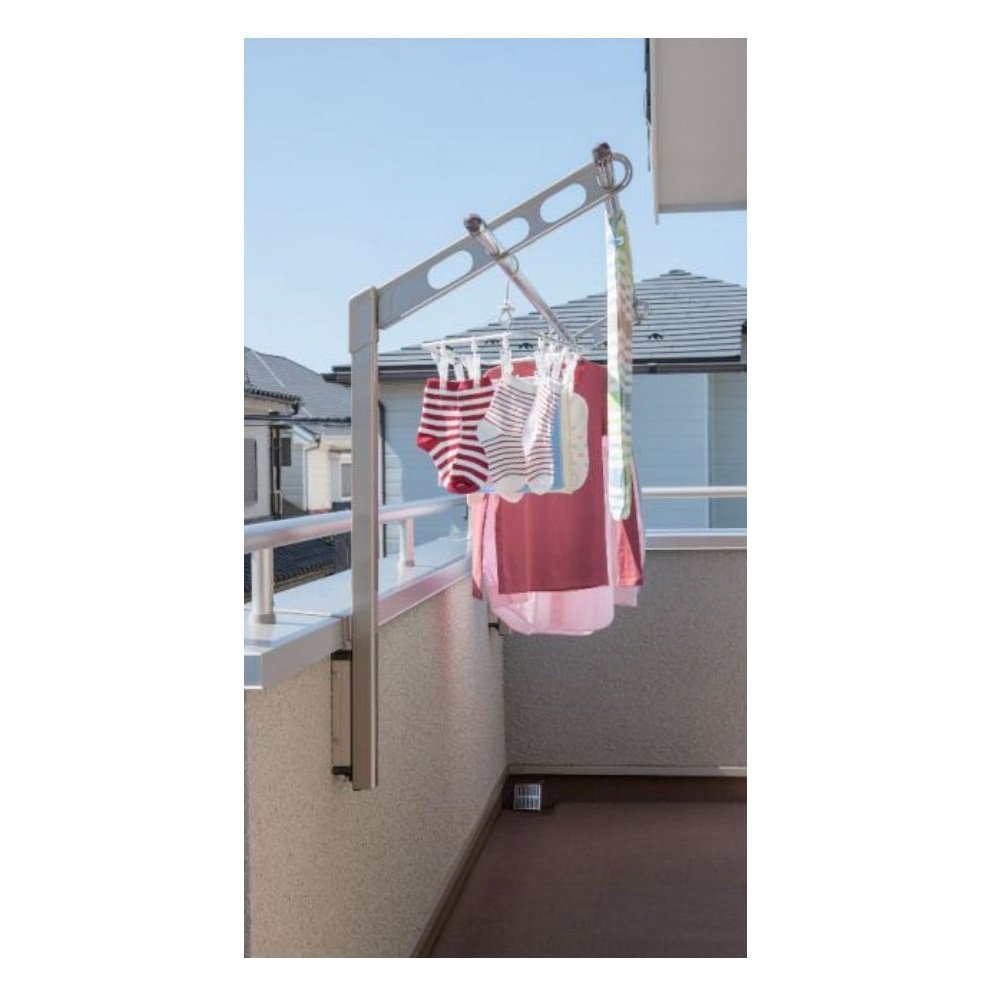 Amazon | 川口技研(Kawaguchigiken) 腰壁用物干し ホスクリーン LP-55