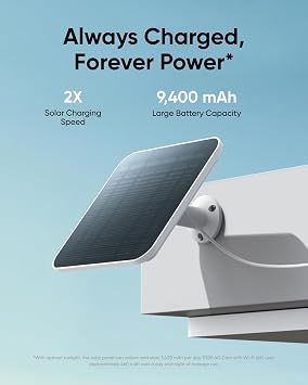eufy Security 4G LTE Cam S330, 4K Cellular Solar Security Cameras Outdoor