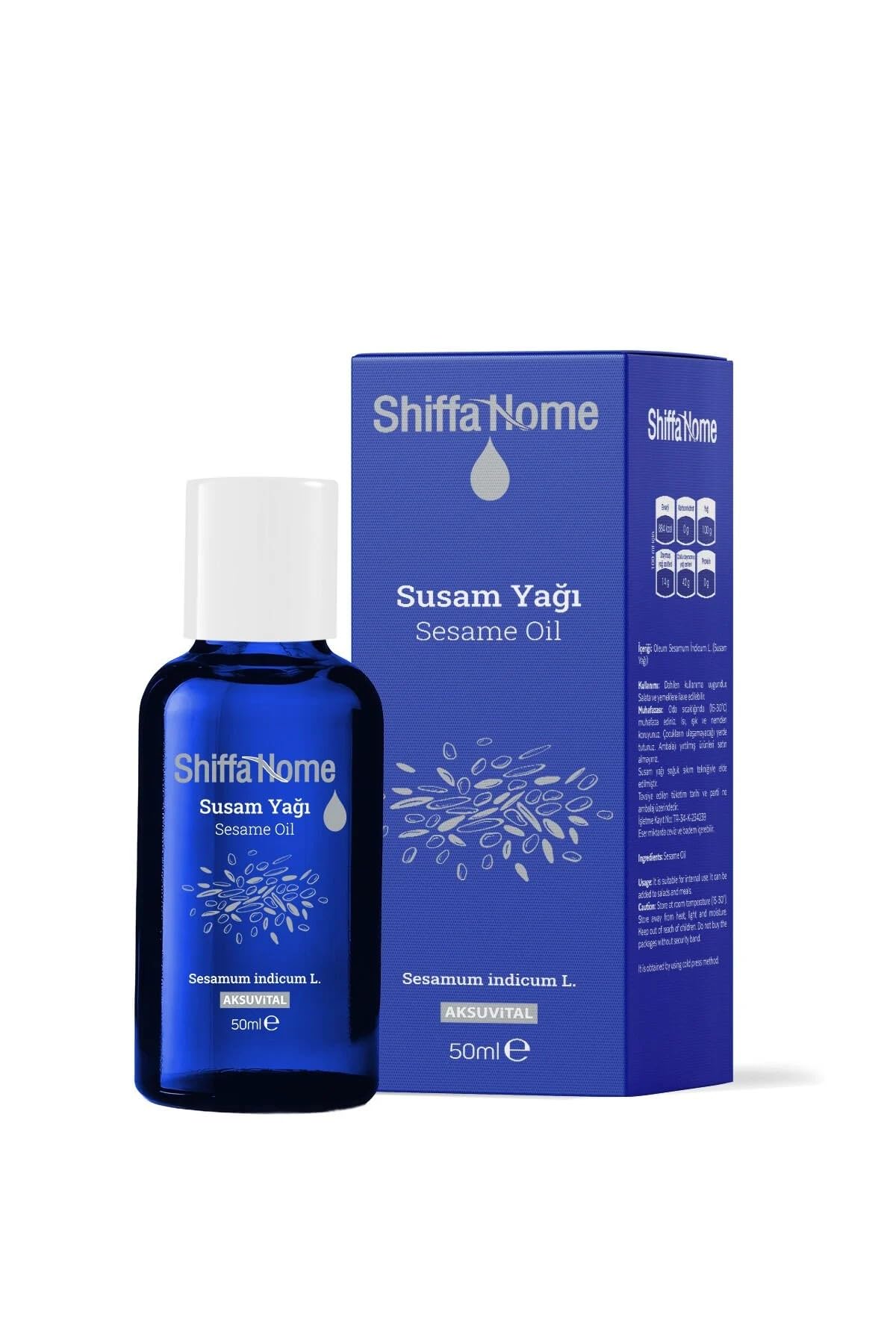 Shiffa Home M02569 Susam Yağı 50 ml. 1 Paket (1 x 50 ml)