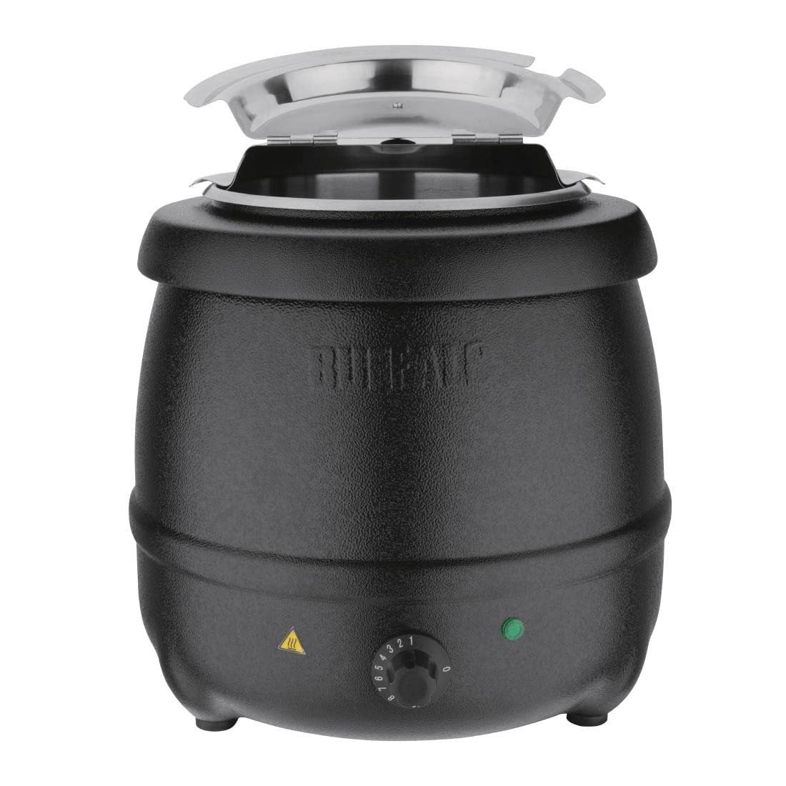 Buffalo Soup Kettle. 10 Litre. Black