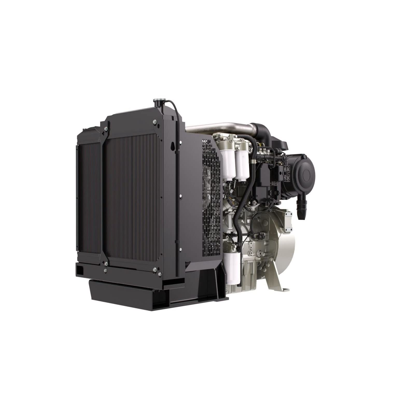 Bomba de Combustible Eléctrica, Bomba de Elevación de Combustible Eléctrica de 24 V con Kit de Reparación 4132A018 Reemplazo para Motores Perkins 1104D 44T 1104C 44T