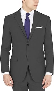 DKNY Men's Modern Fit High Performance Suit Separates