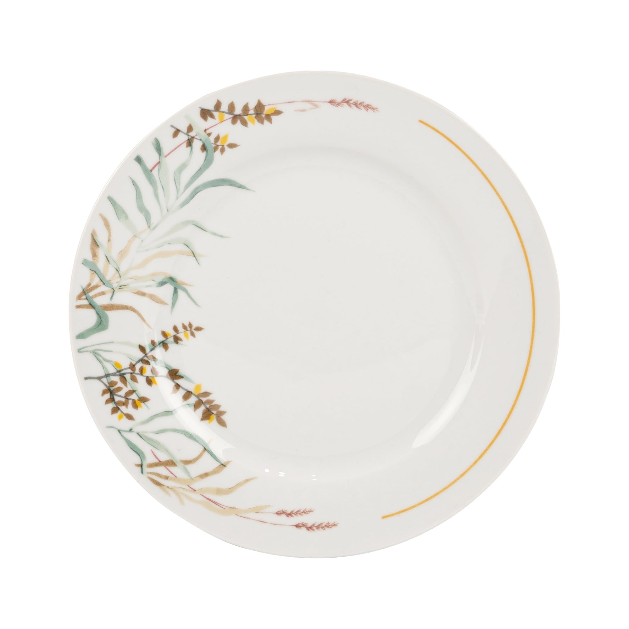 Service Vaisselle 6 Personnes - 18 Pièces - Porcelaine - Assiettes Service de Table - Ensemble Vaisselle de Table Moderne - Assiette et Arts de la Table - Assiettes Plates