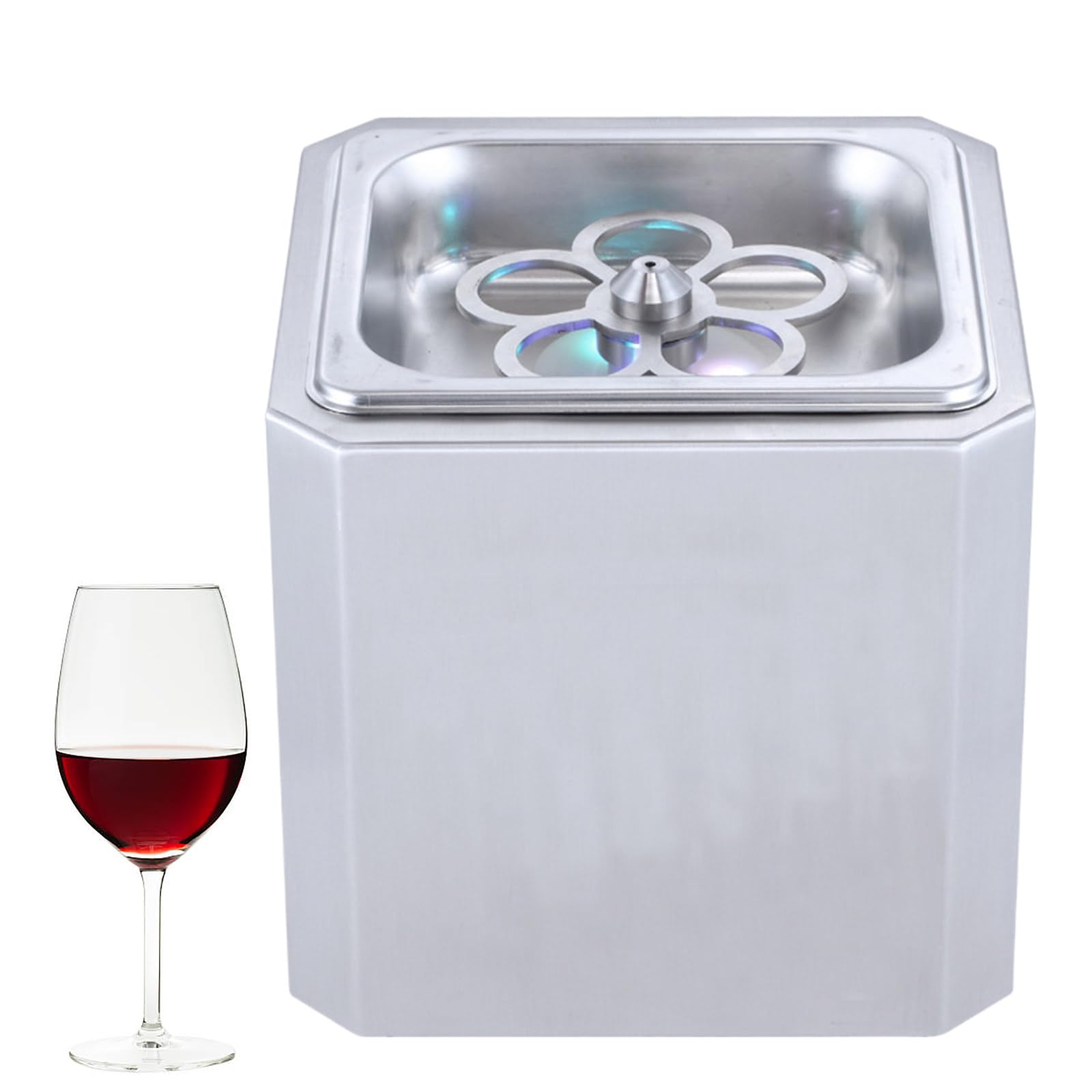 Glasfroster Maker - Mini Co2 Glaskühler für sofortige Tassenkühlung - Kühlen Sie Tassen schnell bis -45 °C für Bars und Restaurants