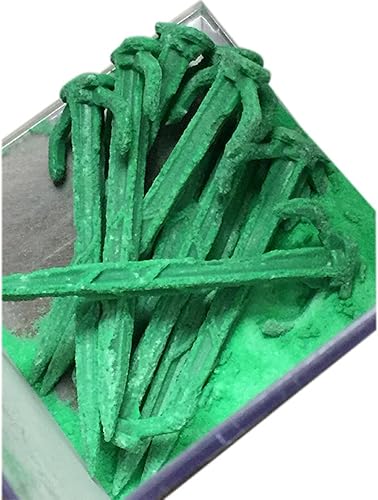 Miniatura 3 de Estacas biodegradables de 4 pulgadas de grado contratista, grapas de césped para asegurar tela de malezas, tela de paisaje, red y manta, 100 unidades