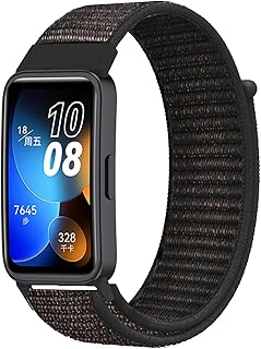 سوار نايلون ناعم لساعة هواوي باند 8 / هواوي باند 9، سوار بديل سريع الفك لمعصم الرجال والنساء