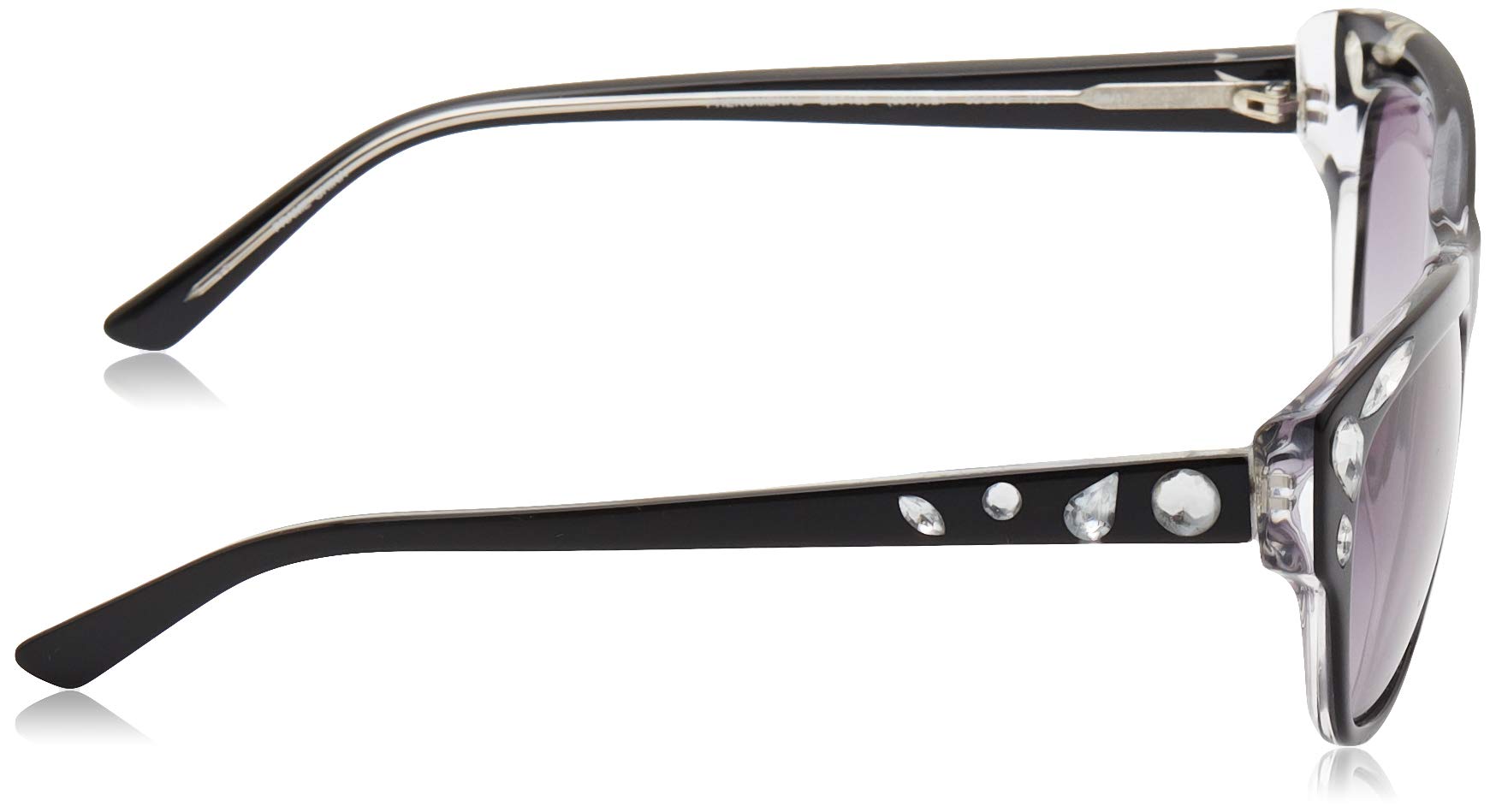 BEBE Sunglasses BB7163 001 Jet 55MM