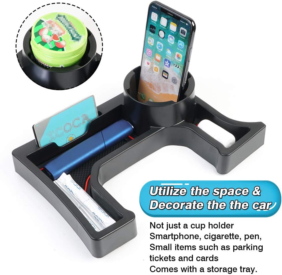 Autorder Center Console Cup Holder Storage Tray Accessories for Suzuki Jimny 2019-2025 JB64W JB74W MT Models