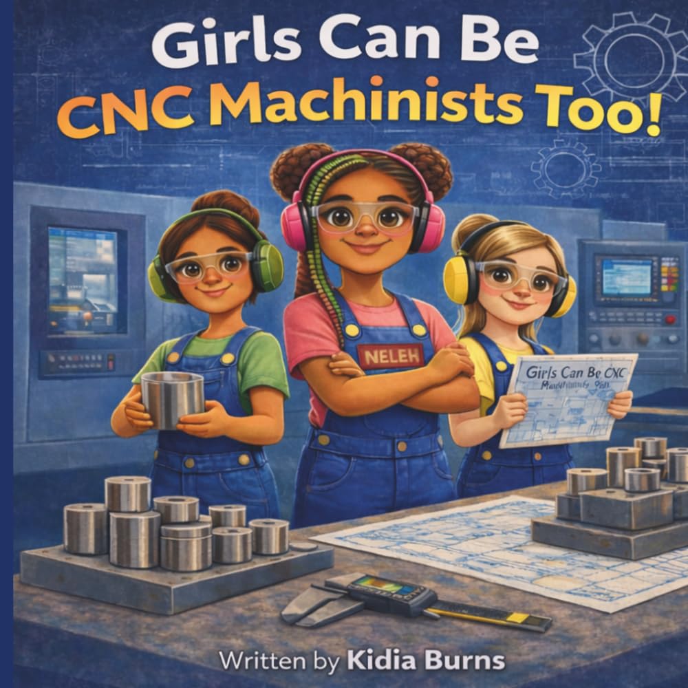 Girls Can Be CNC Machinist Too!
