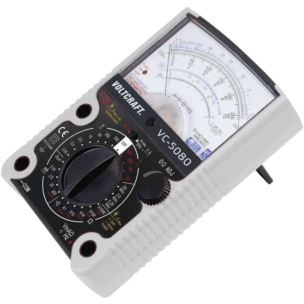 VOLTCRAFT VC-5080 - Multimetro manuale analogico CAT III 500 V