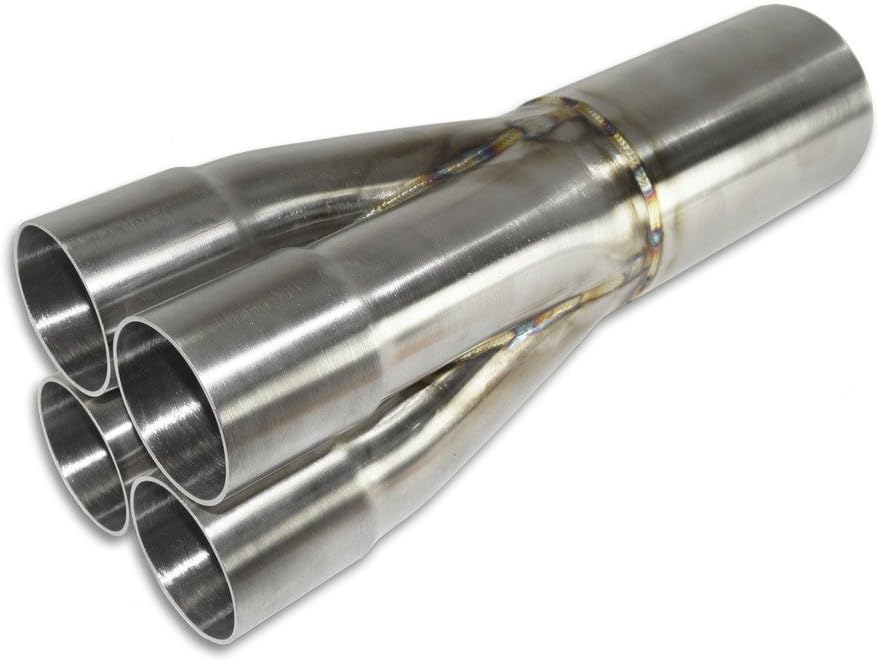 Stainless Headers Mfg. 4-1 Stainless Merge Collector 1.875” (1 7/8") Inlet To 3.00” Outlet- American Made