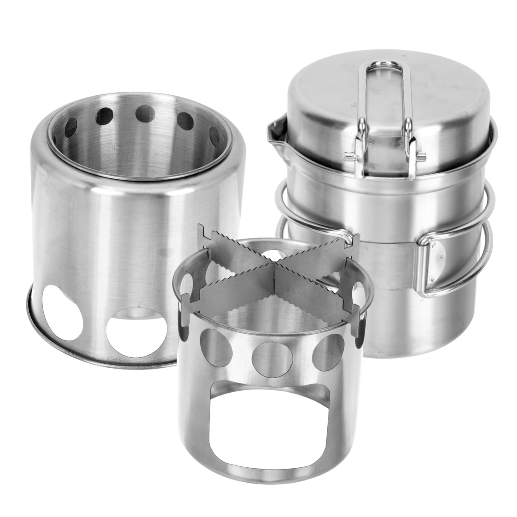 Outils de cuisine pour randonnée et réchaud portable de camping