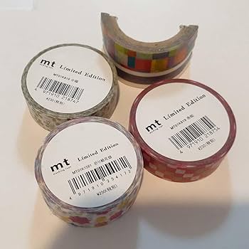 Amazon.co.jp: レア マスキングテープ mt 限定品 3本 セット