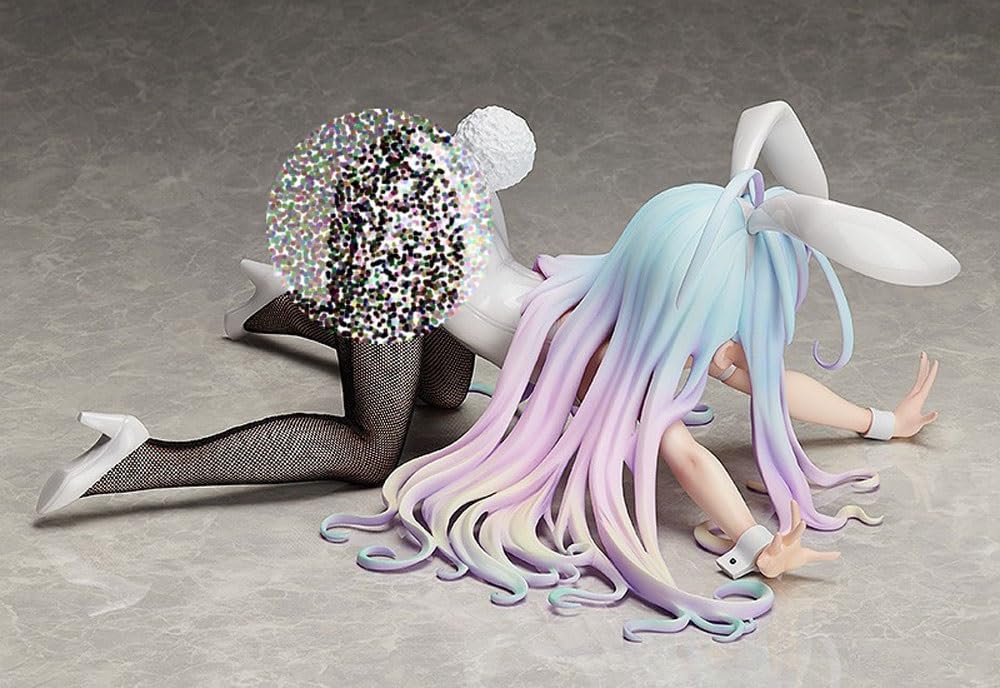 No Game No Life - Shiro - 1/4 króliczek Ver figurka akcji/figurka anime nsfw figurka malowana postać model/model zabawki/PVC/anime kolekcjonerzy przedmiot 12 cm