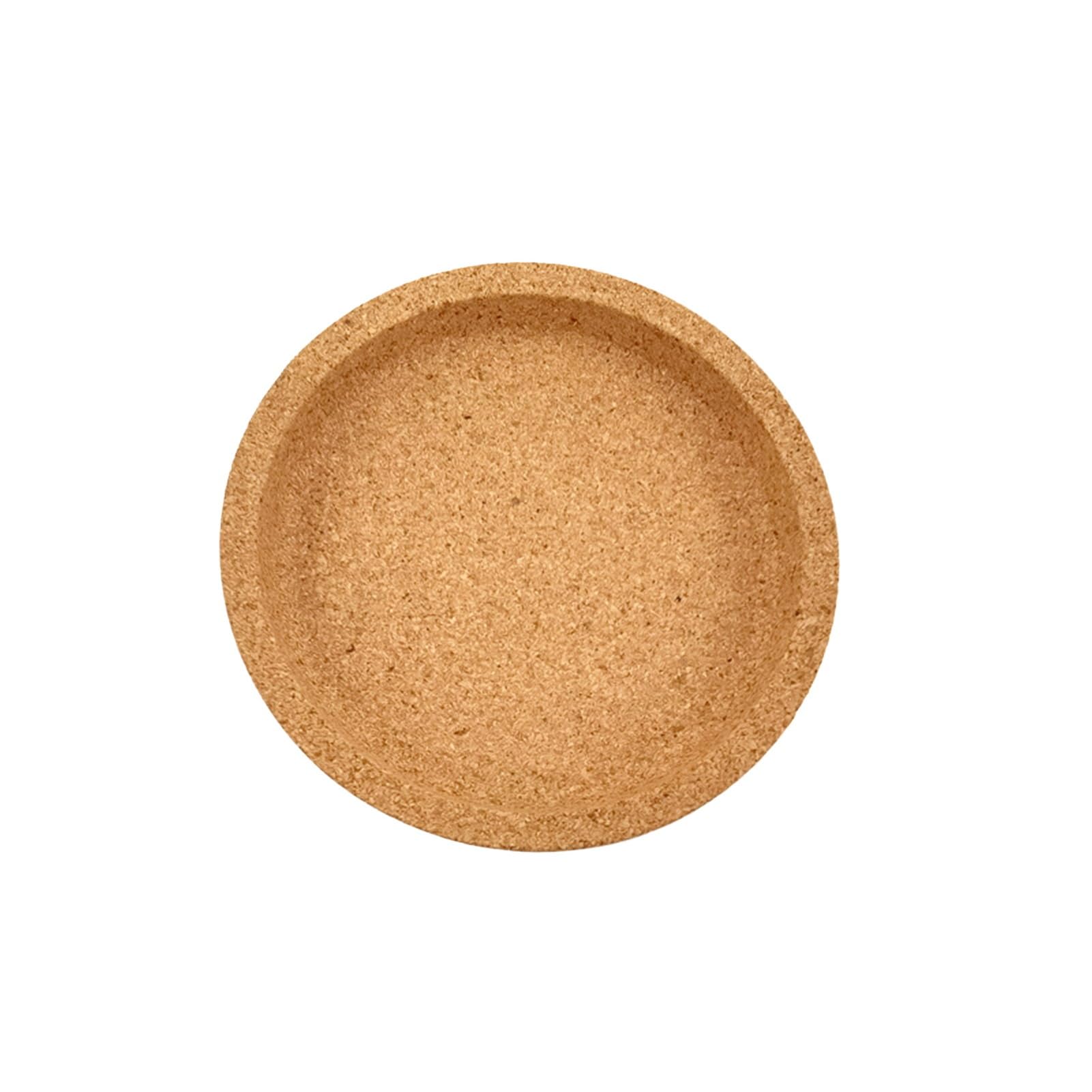 Coaster, Strong Heat Insulation Cork, Performance Round Cork with Three-Dimensional Design