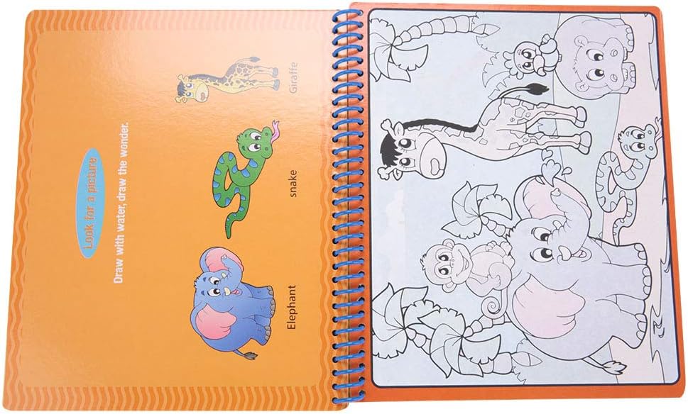 水の絵の本 赤ちゃんの子供のおもちゃのための素敵な就学