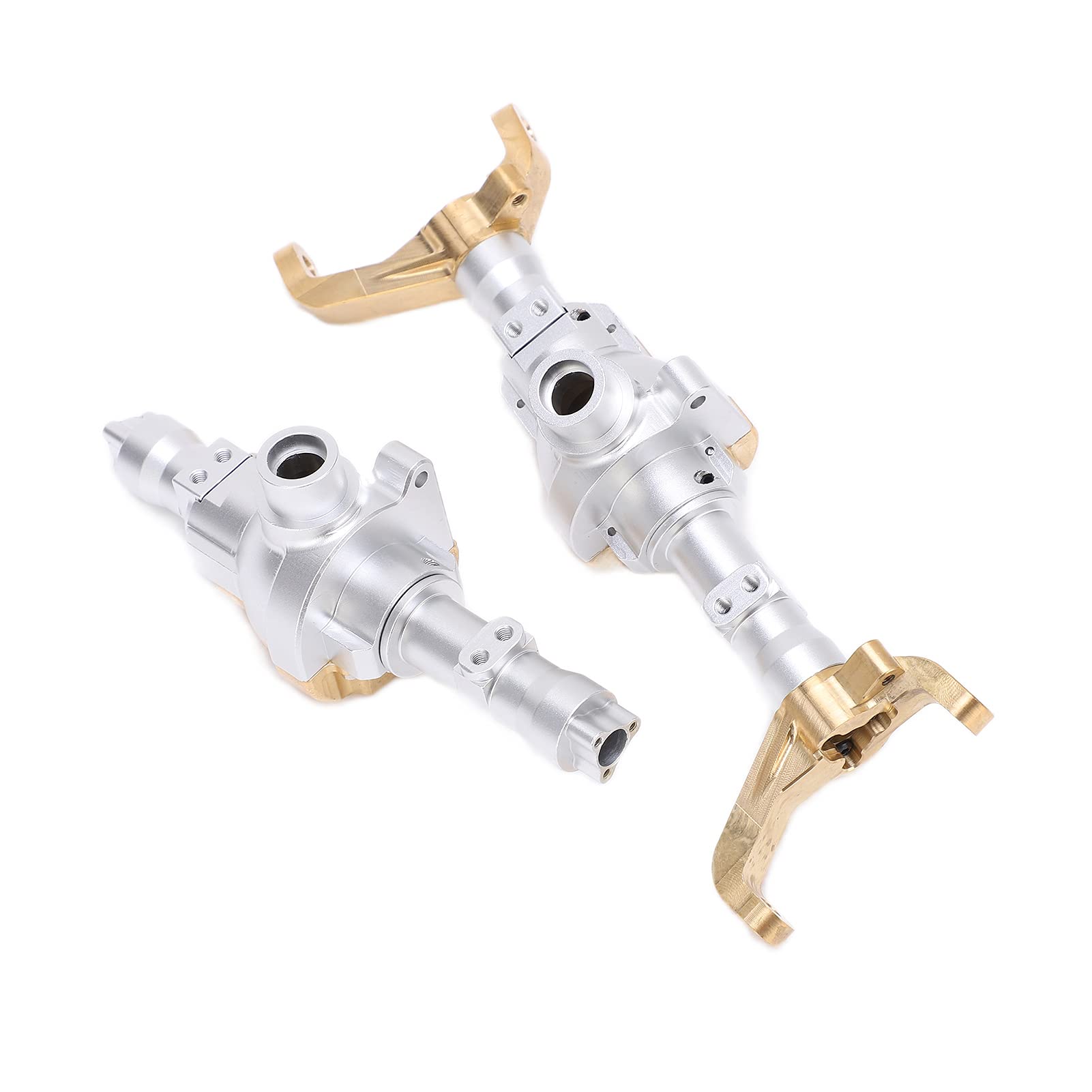 Generic Akcesoria Samochodowe RC, Uniwersalna Obudowa Przedniej Osi Tylnej ze Stopu Aluminium, Obudowa Części Zamiennych ze Stopem, Idealna do Samochodu RC Gen8 1/10