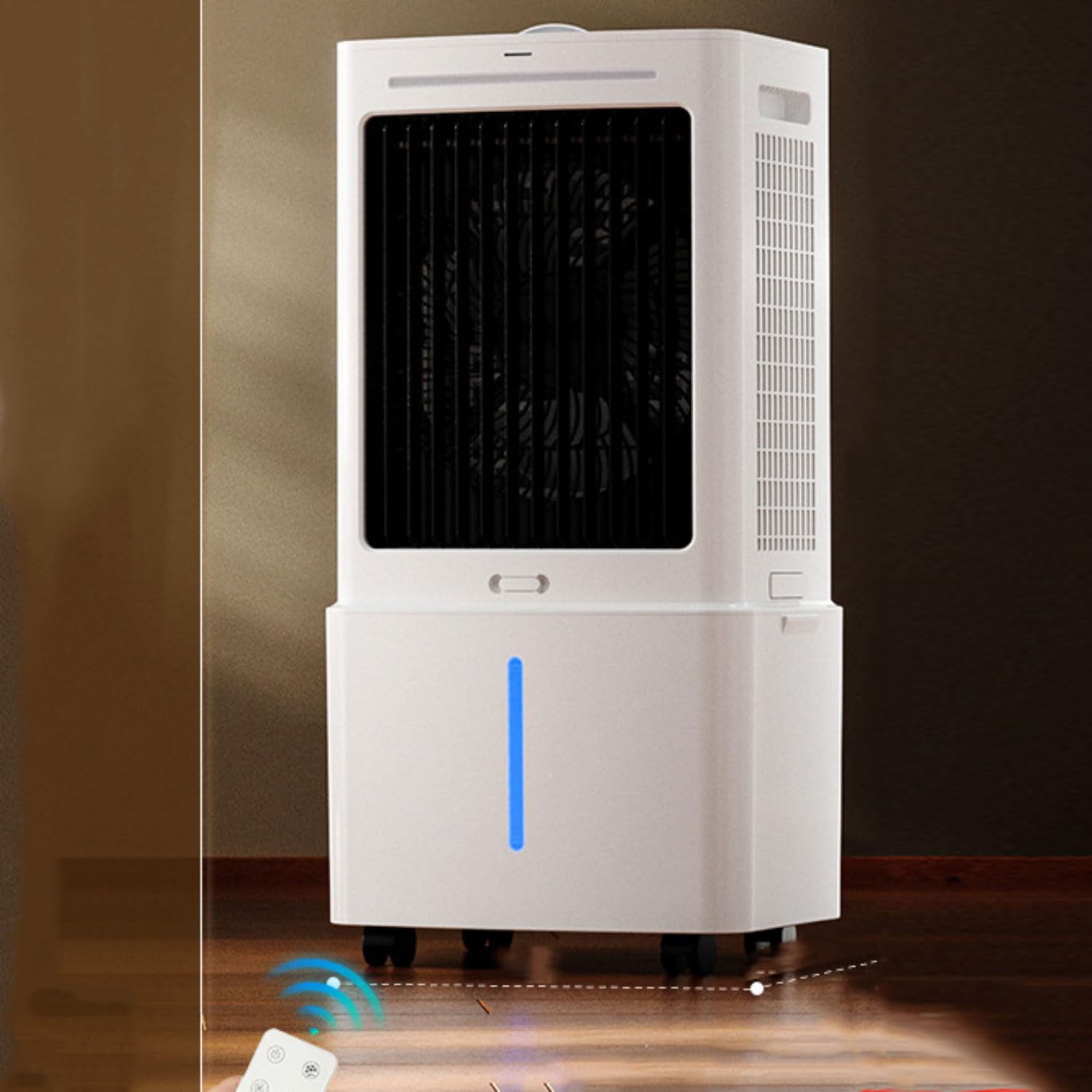 GWFBLID Swamp Coole Air Conditioners Evaporative Air Cooler with 25LTank 90° Oscillation 12H Timer Foldable Design Portable Air Conditioner Cooling Fan Cooling AC Unit for Office Garage Home