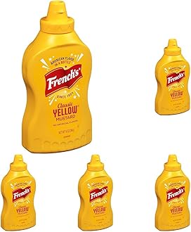 French's Classic Yellow Mustard, 14 oz (Pack of 5)