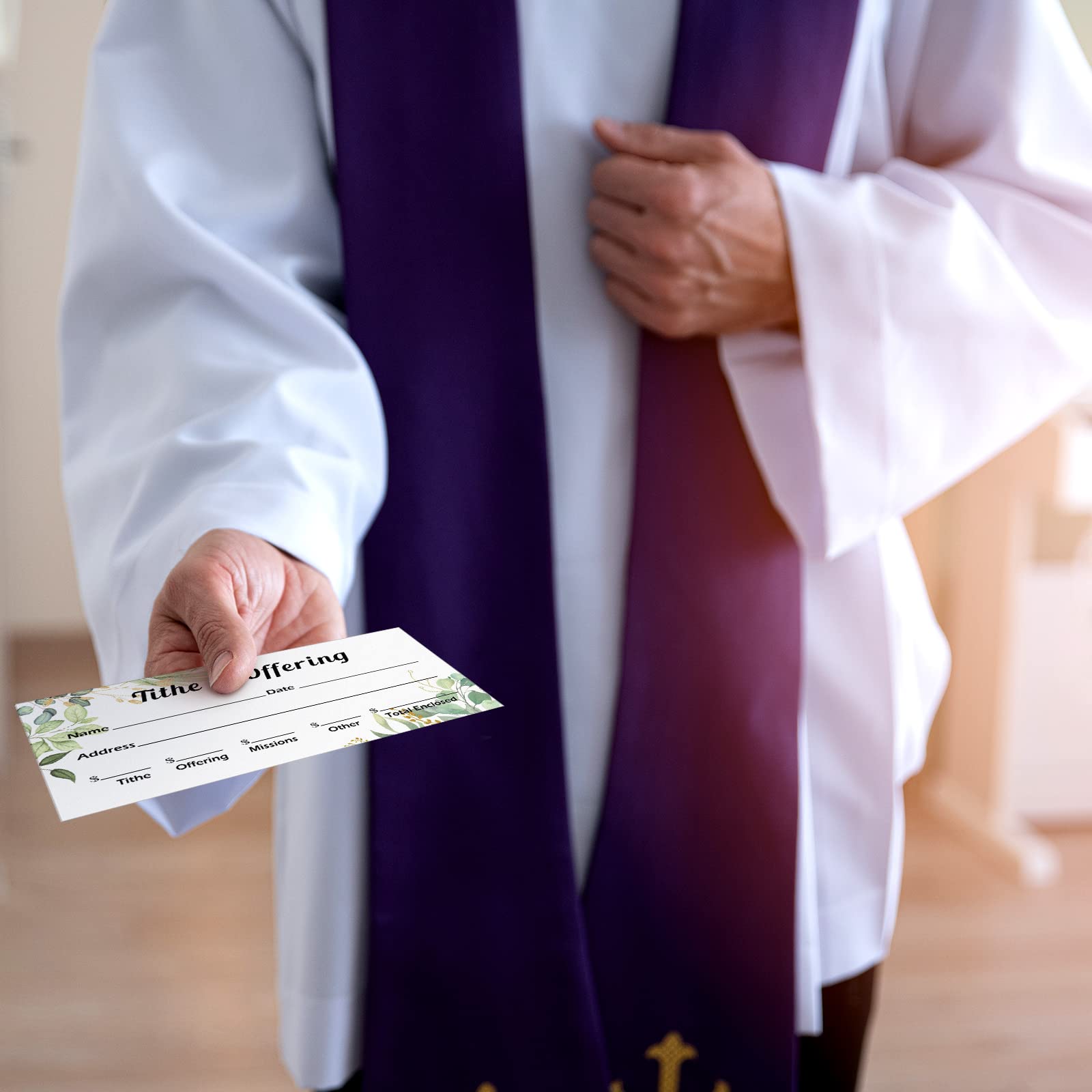 600 sobres de diezmos y ofrendas para la iglesia, sobres de donación, sobres de oferta de iglesia, sobres de dinero en efectivo para ocasiones religiosas cristianas