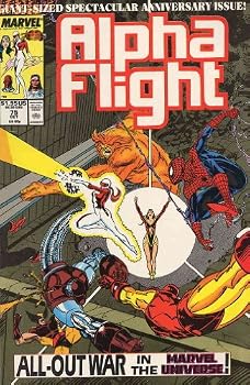 Comic Alpha Flight Vol 1 #75 Book