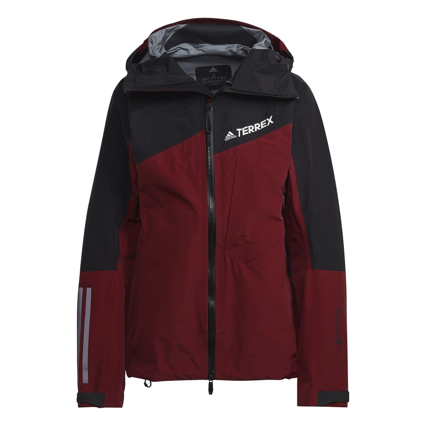 adidas Womens Terrex Techrock GORE TEX Pro Jacket Red 10