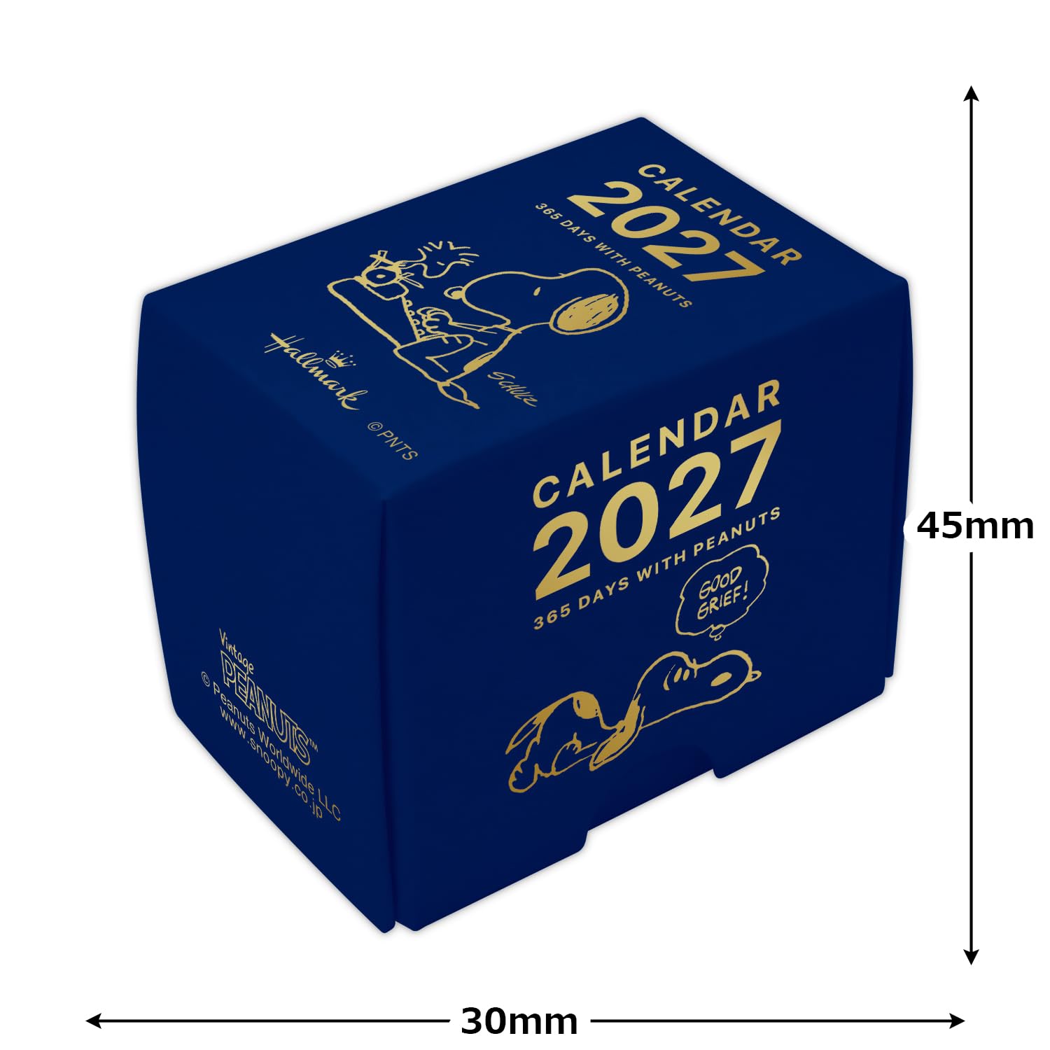 Amazon | ホールマーク スヌーピー 2027年 カレンダー 日めくり ミニ