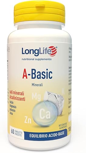 LongLife® Multiminerals | Integratore salino con 11 minerali e vitamina D3 | Benessere di ossa, denti e sistema nervoso | Riduce stanchezza e affaticamento | Vegetariano e senza glutine