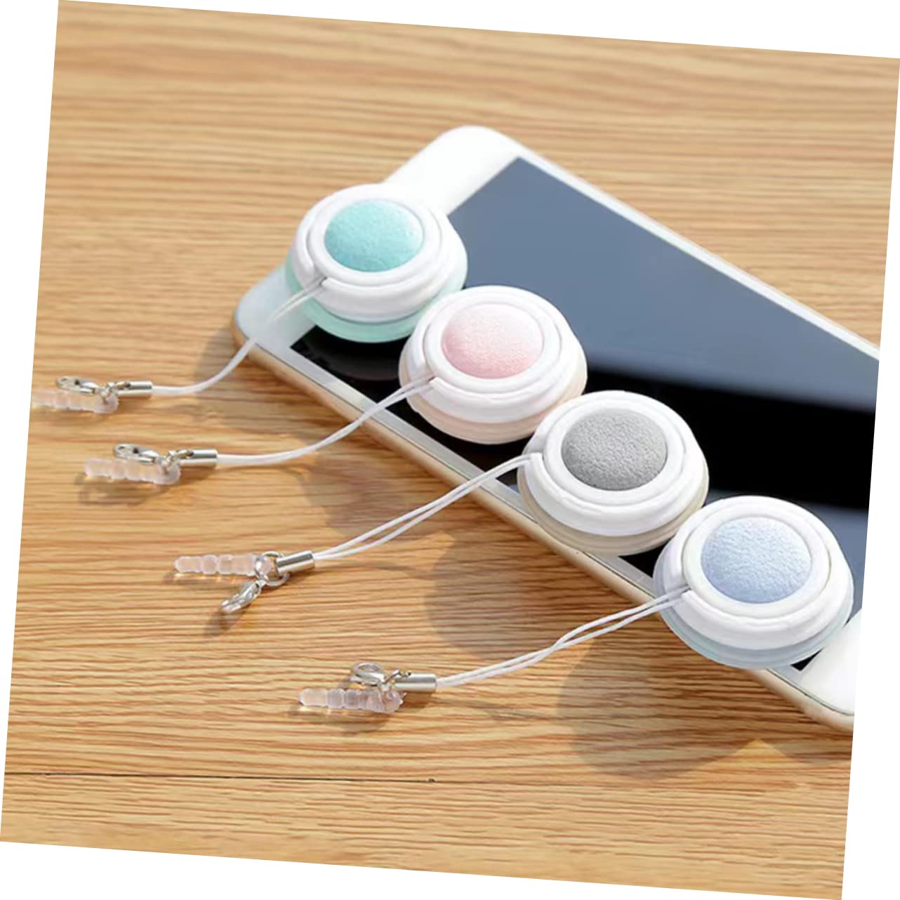 24pièces Chiffons De Nettoyage Écran Et Lentilles Lingettes Multi-usage Pour Lunettes Téléphones Et Caméras Accessoires Et Portables Mix De Couleurs