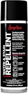 Angelus Water & Stain Repellent Spray – Waterproof Protection for Leather, Suede, Gore-Tex, and Fabric – Shoe & Sneaker Protector, Easy Aerosol Application (5.5 oz)