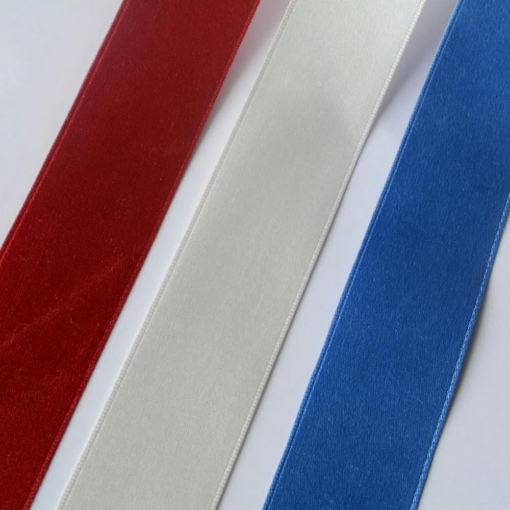 100% Seidenband, doppelseitiges Maulbeer-Satin-Seidenband, 50 mm x 3 m, Farbe 202, Weiß