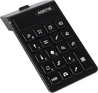 Keyboard for Procreate, Procreate Accessories for iPad/Tablet/Laptop/Smartphone,etc, Procreate Keyboard-5.8 x 3.8 in (2nd Generation Black)
