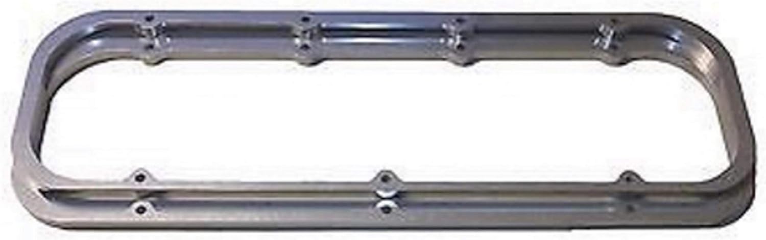 ICT Billet BBC Big Block 3/8" Valve Cover Spacer Tall Flange Aluminum Compatible with Chevy Big Block Engines to Raise Valve Cover for Rocker Arms 551640-3