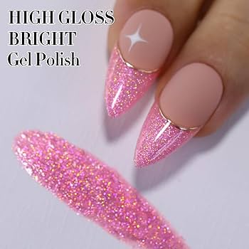 Amazon.com : Double Rhythm 15ML Glitter Gel Polish Shimmer