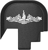 Vista 1 de NDZ Performance Funda para deslizamiento y placa trasera para Smith & Wesson Shield, Shield Plus, Shield M2.0 9mm/.40 – CNC de aluminio, grabado