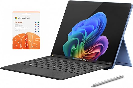 Microsoft Surface Pro 11, Surface Pro Keyboard, Business Pen, MS 365