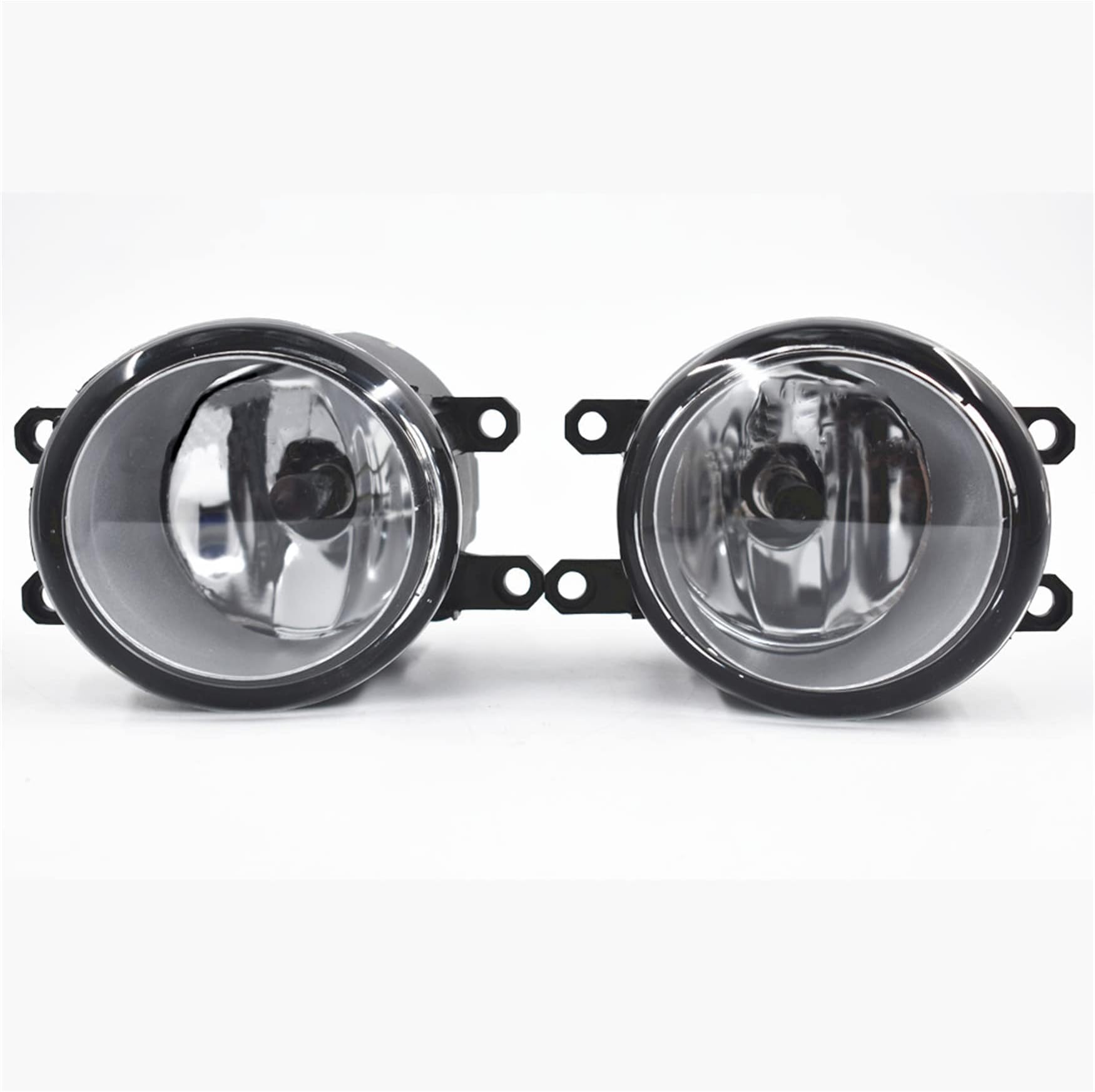 Pair Of Fog Lights For Honda Accord Sedan 2003-2007 - Clear Lens Replacement Front Left & Right Fog Lamps