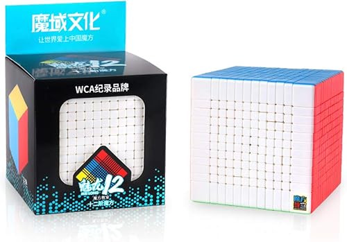 Miniatura 4 de CuberSpeed Moyu MoFang JiaoShi Meilong 12x12 Cubo sin pegatinas MFJS MEILONG 12x12x12 Cubing Classroom Speed Cube