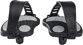 Pedais de bicicleta ergométrica com alças para bicicleta Peloton, bicicleta de spinning para ciclismo, bicicleta ergométrica reclinada