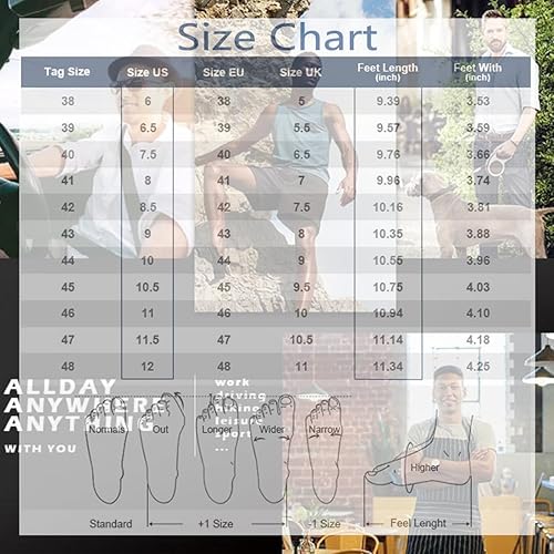 Vista 2 de Boxpopla Zapatos deportivos de malla para hombre para senderismo y caminar, zapatos deportivos de verano, transpirables, antideslizantes, ligeros