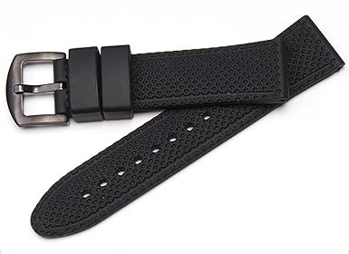オマージュウォッチ　ラバーベルト　黒 Amazon | 腕時計ベルト 腕時計バンド 替えストラップ 社外品