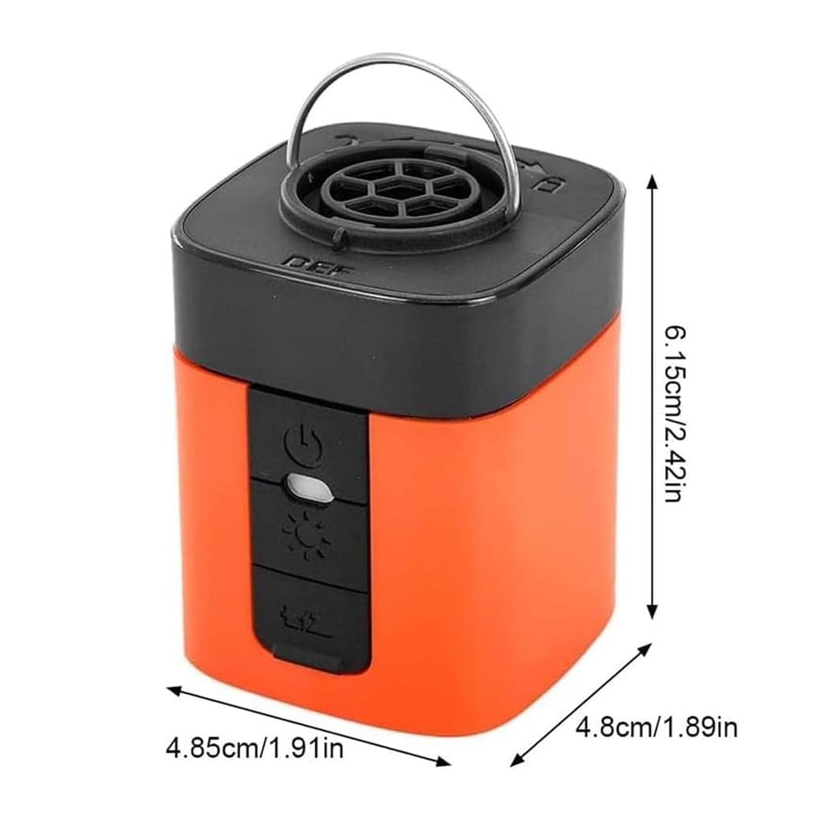 Airburst Pro – Compact Electric Pump with Vacuum & LED Light，Portable Mini Electric Air Pump ，Rapid Inflation and Deflation，Suitable for CampingAir Mattress Accessories