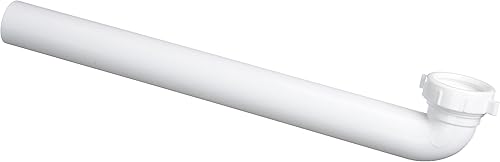 Eastman 35389 - Brazo de basura con conexión deslizante, 1-12 pulgadas x 15 pulgadas, color blanco