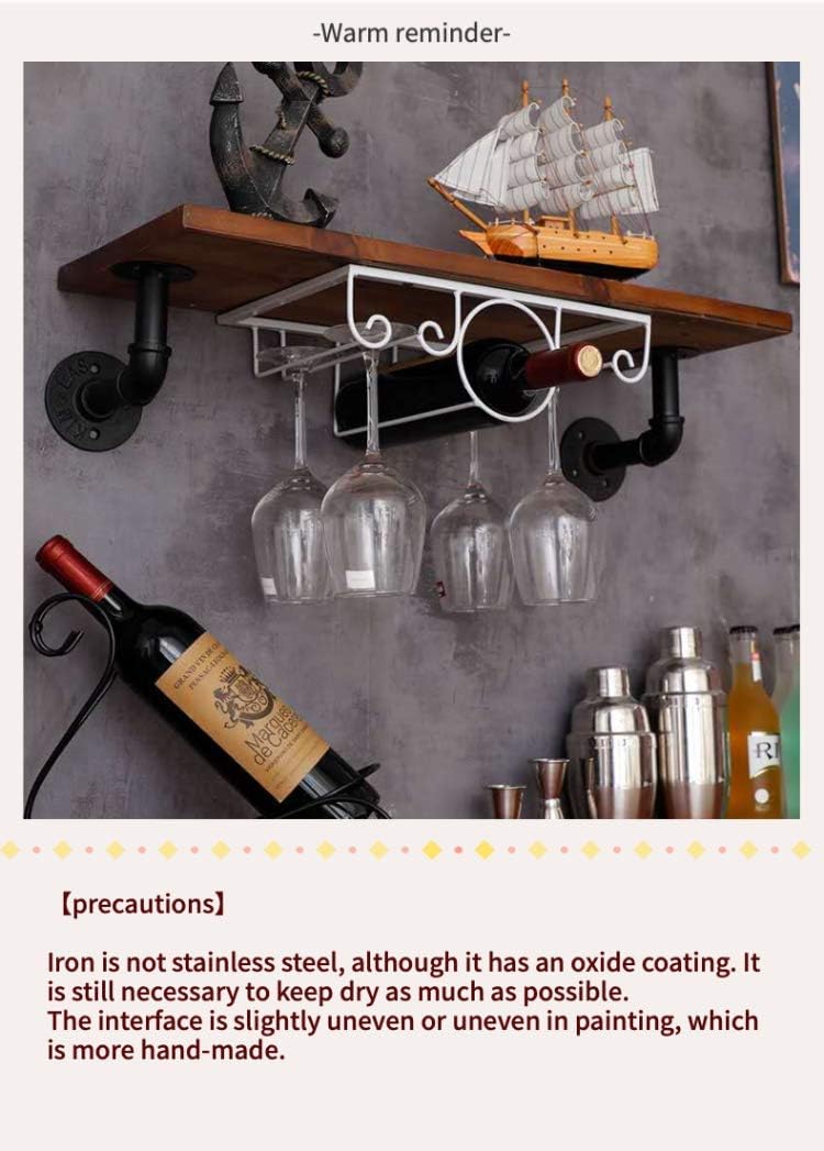 Red-Ni Home Kitchen Dining Wine Accessories Under Cabinet Stemware Glass/Bottle Rack Holder Hanger Storage Organizer (Black)