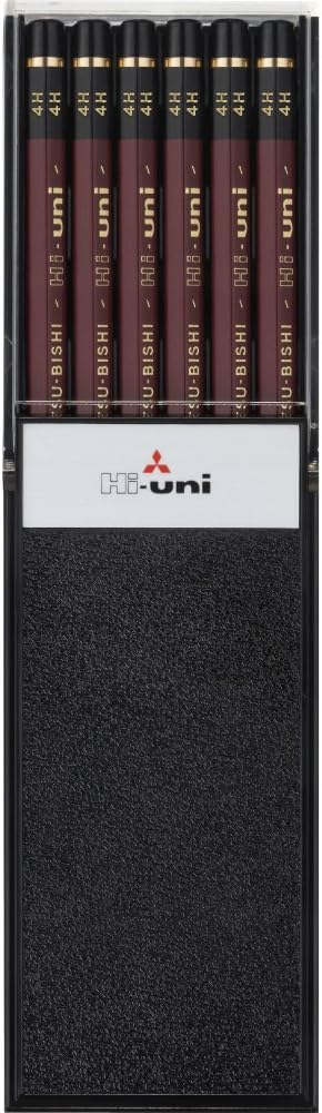 Mitsubishi Pencil Co., Ltd. Haiyuni 4H 1 dozen (japan import)