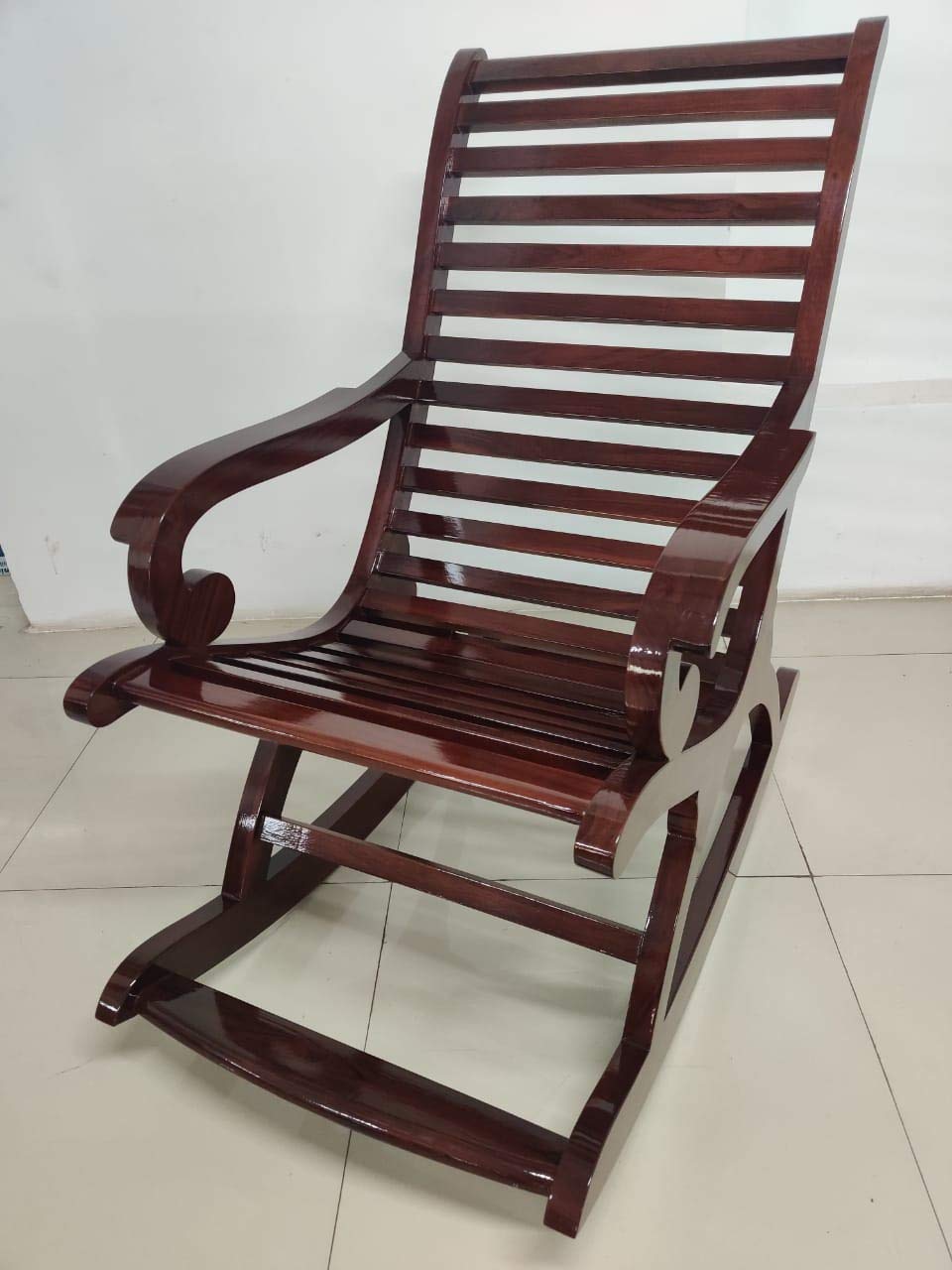 Teak Wood Rocking Chair Amazon.in Home & Kitchen