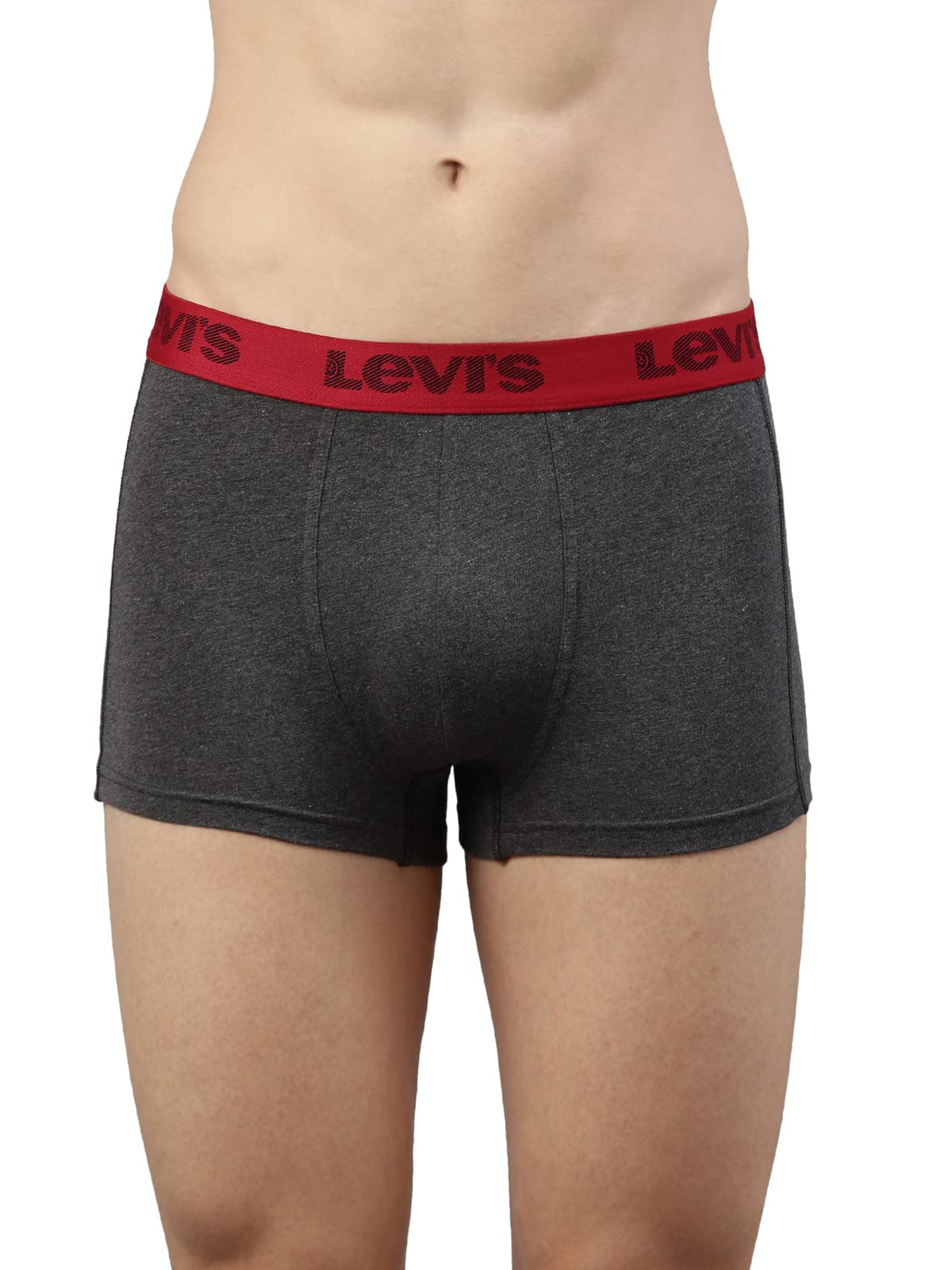 Levi's067 Men's Cotton Solid Trunk - Mid Rise, Outer Elastic Waistband (Pack of 1)