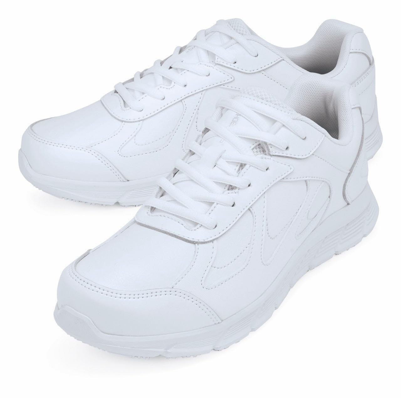 Shoes for Crews Galley II, Men's Slip Resistant Work Shoes, Water Resistant, White, Size 7.5 Wide
